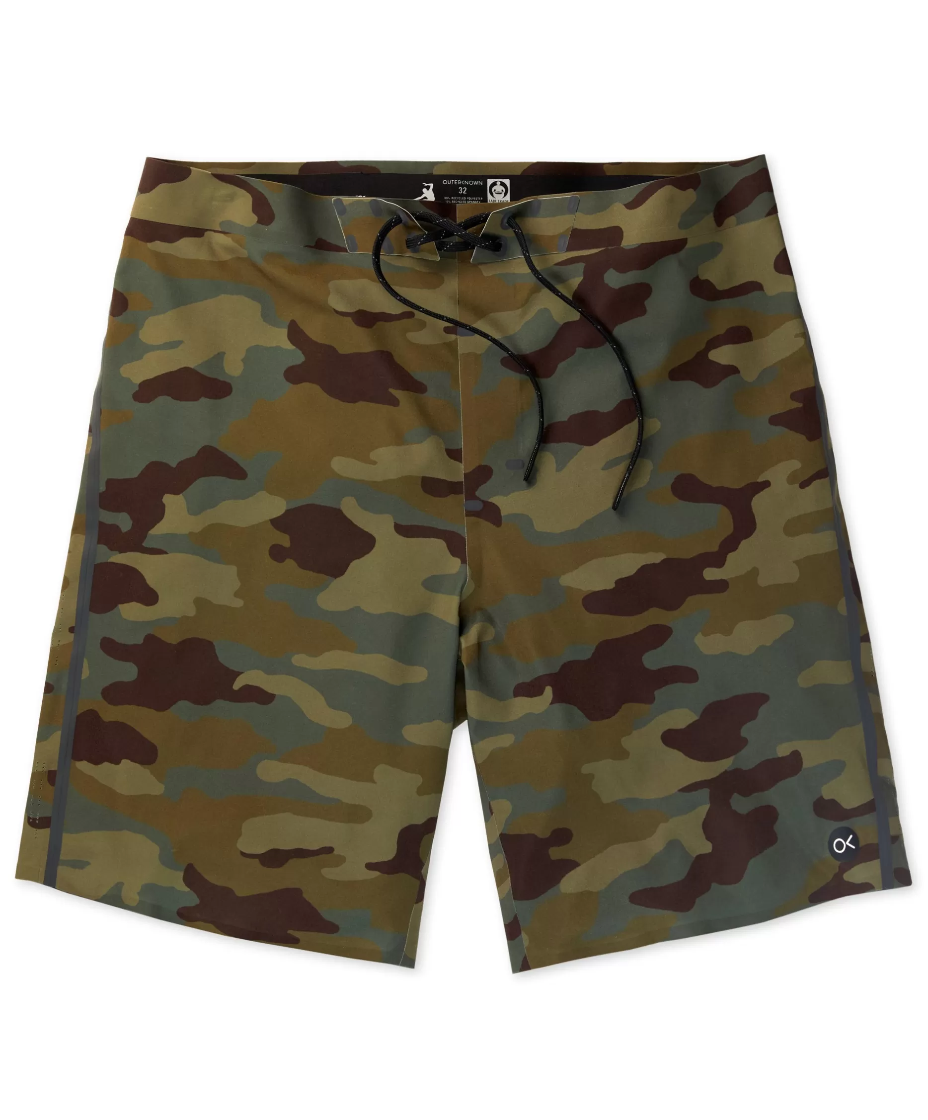 Outerknown Apex Trunks By Kelly Slater Java Camo New