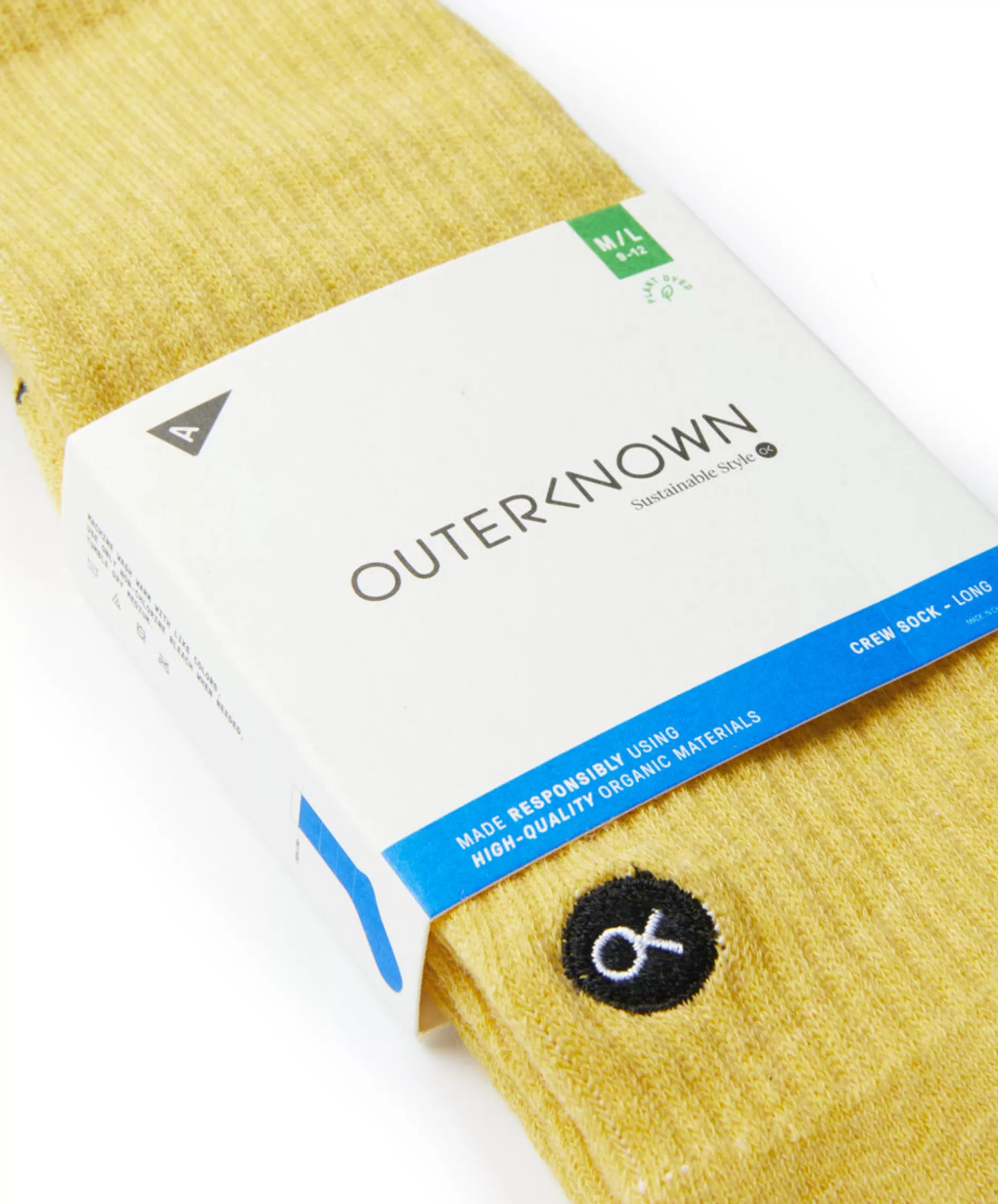 Outerknown Arvin Goods X Plant Dye Socks Yellow Sale