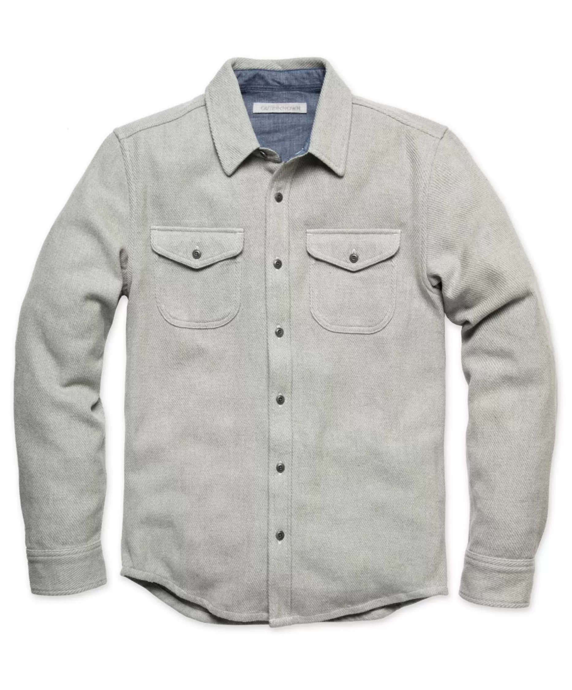 Outerknown Blanket Shirt Heather Grey Online