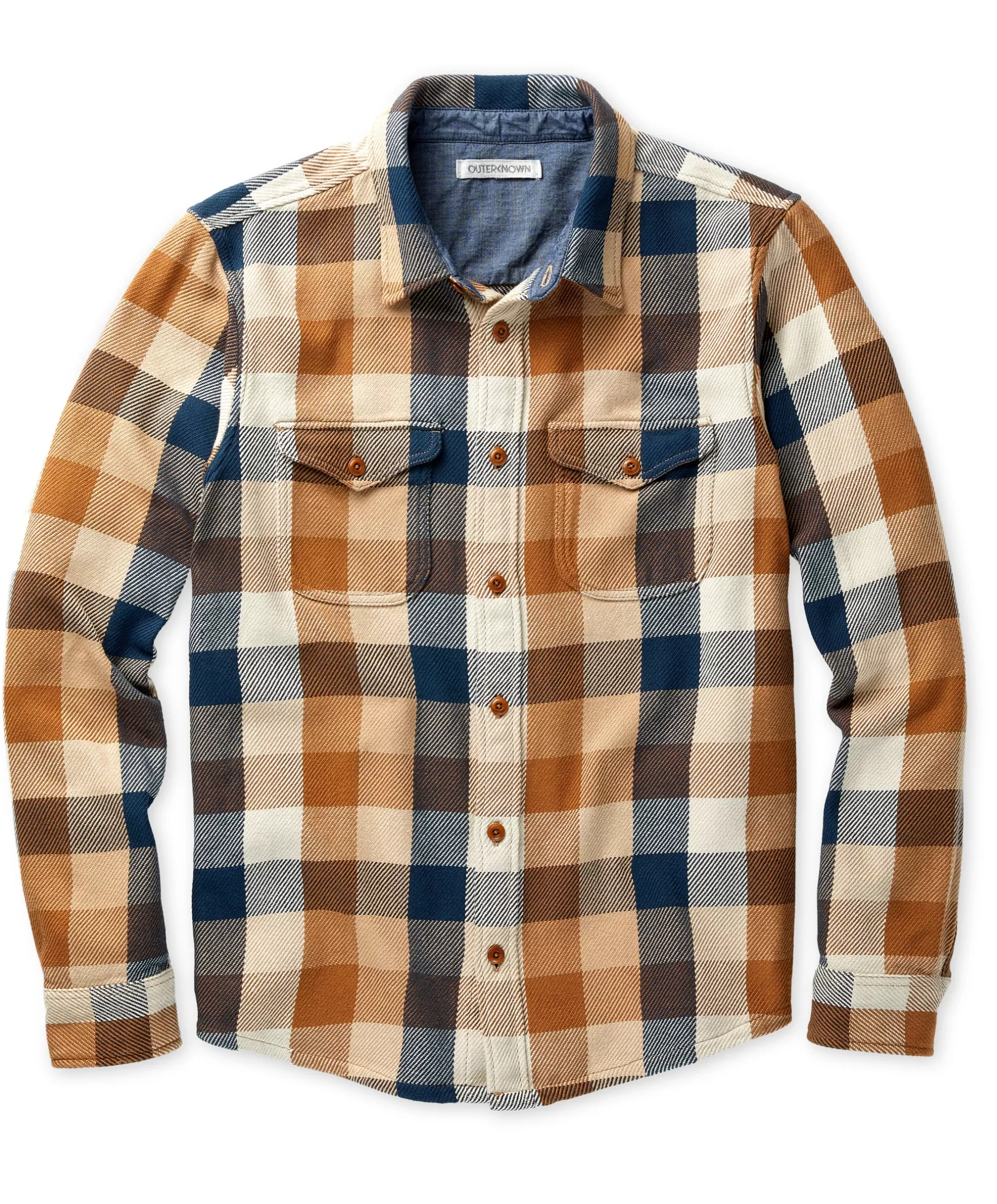 Outerknown Blanket Shirt Sandy Montana Plaid Best Sale