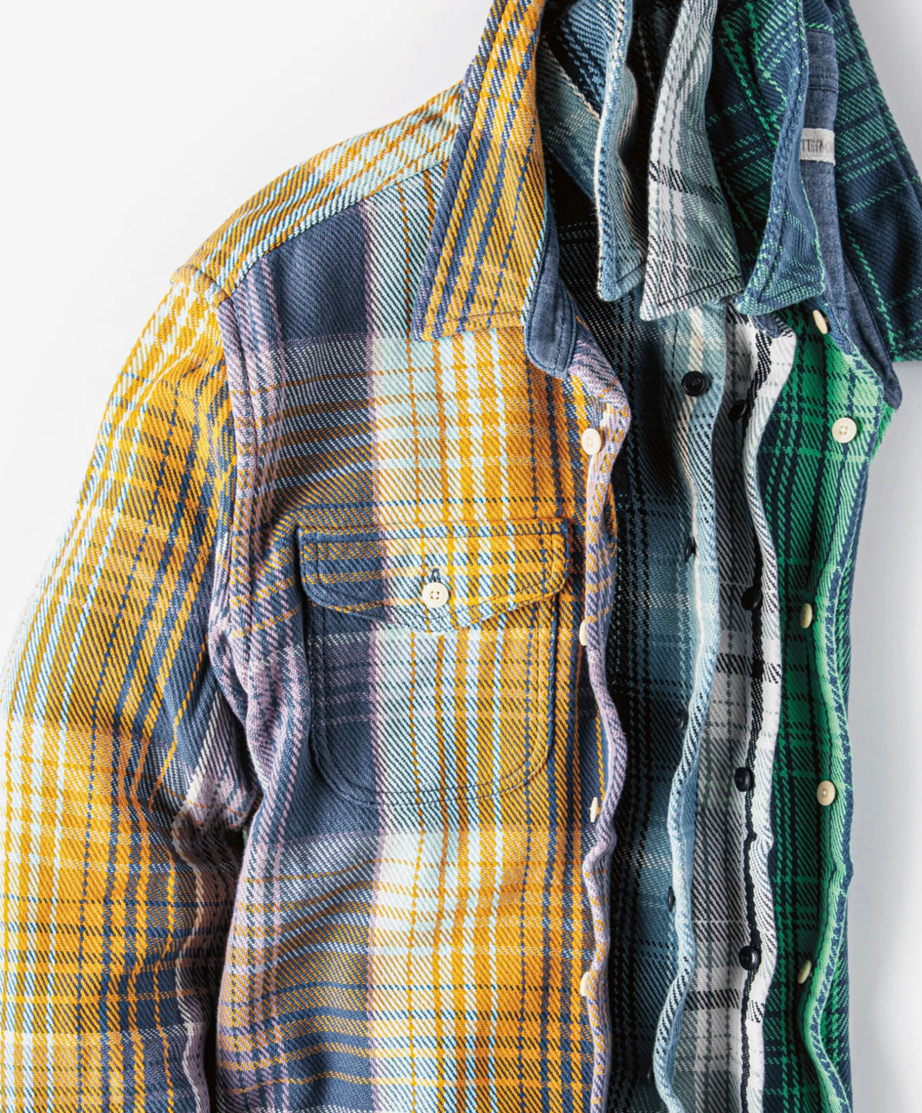 Outerknown Blanket Shirt Cumin Rogue Plaid Flash Sale