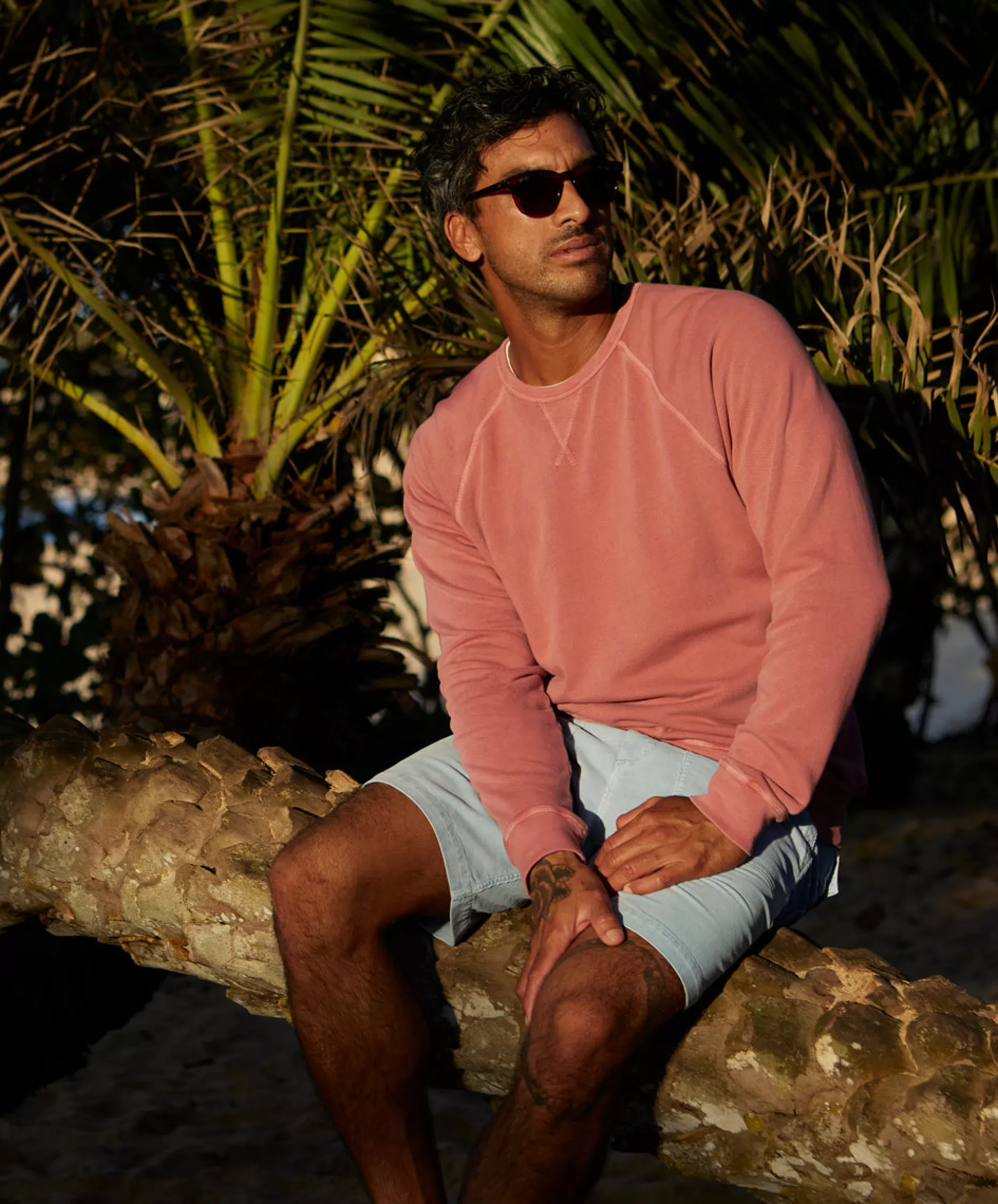 Outerknown California Sweatshirt Vintage Pink Online