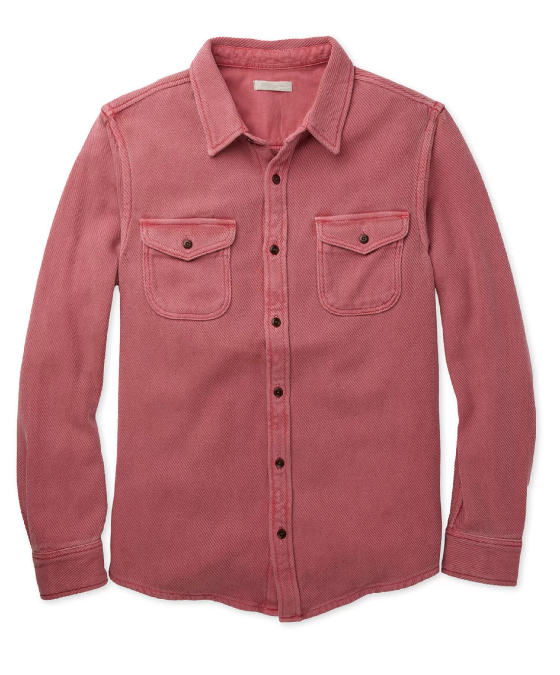 Outerknown Chroma Blanket Shirt Earth Red Hot