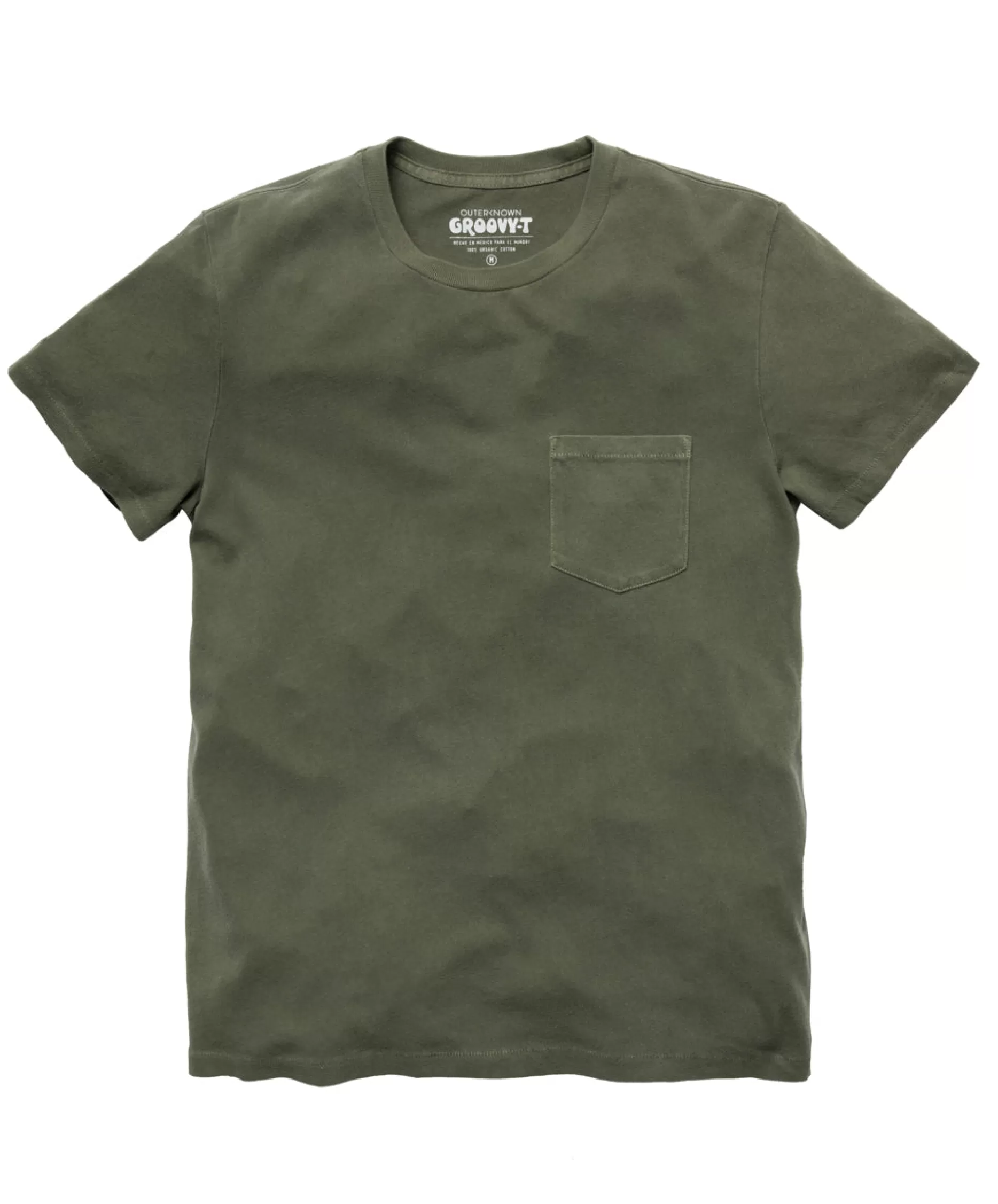 Outerknown Groovy Pocket Tee Safari Clearance