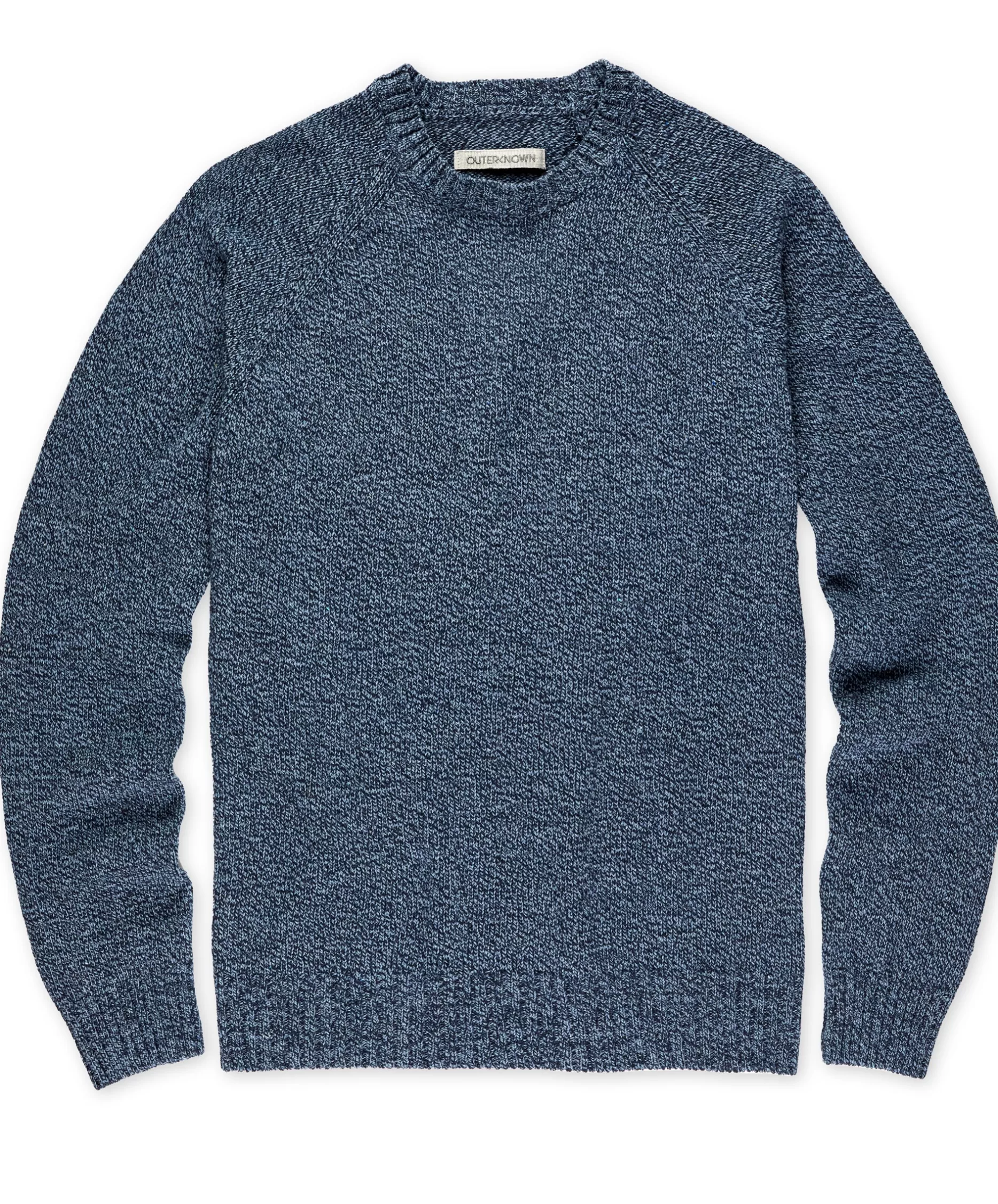 Outerknown Hemisphere Sweater Blue Horizon Marl Discount