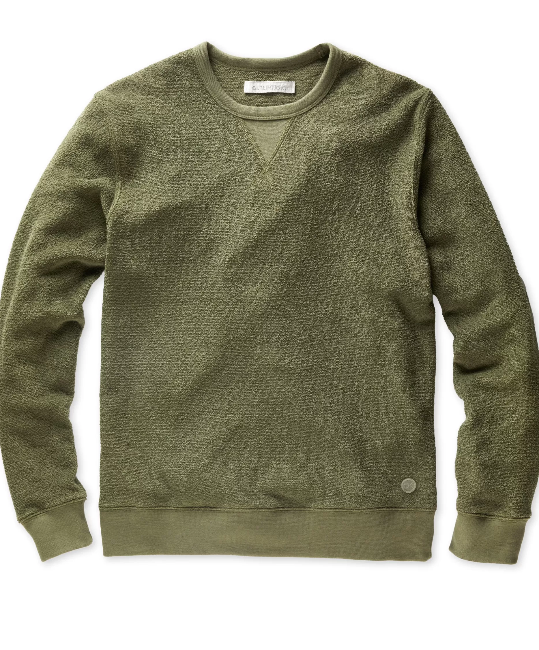 Outerknown Hightide Crew Olive Night Best Sale