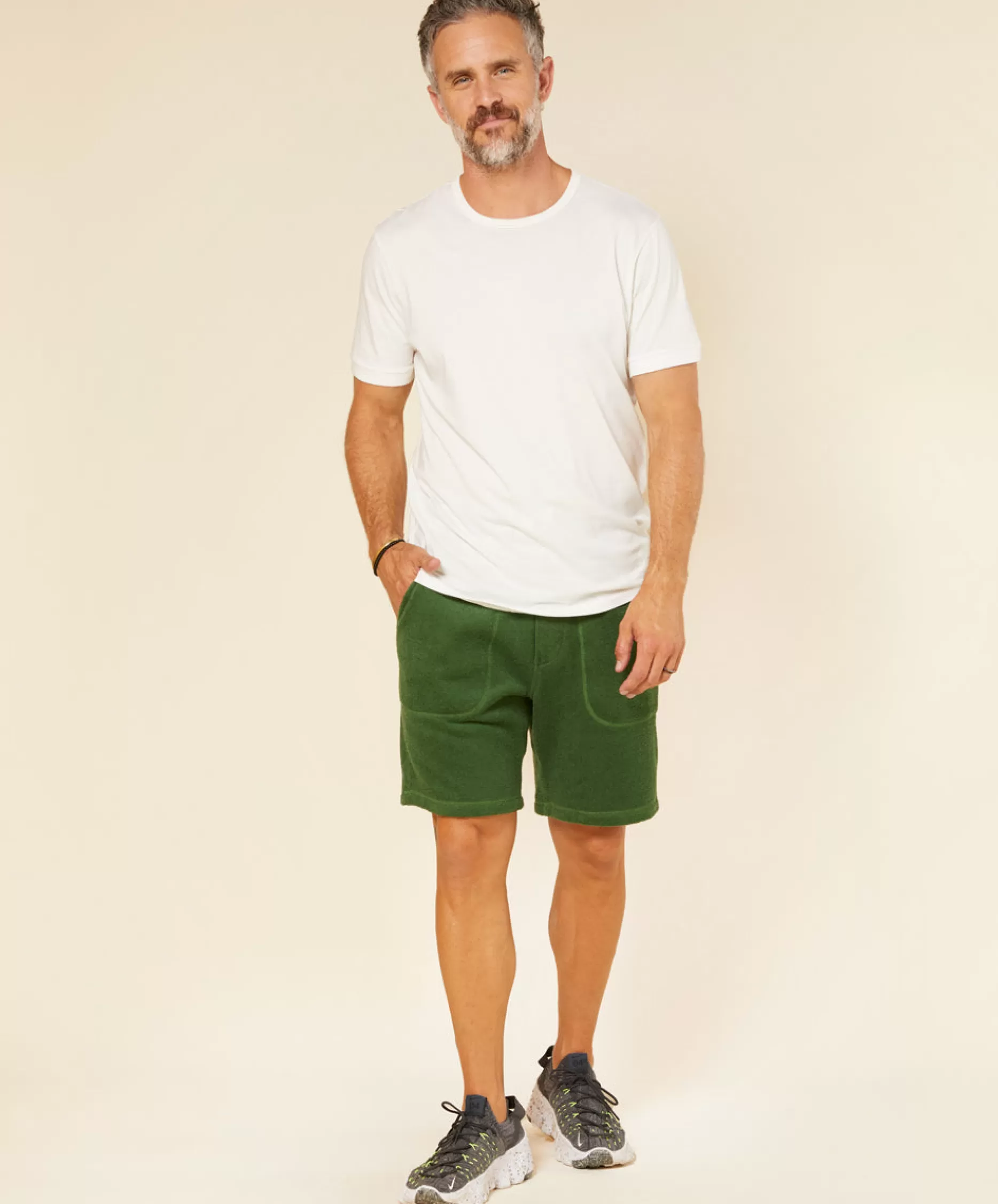 Outerknown Hightide Sweatshorts Lawn Party Outlet