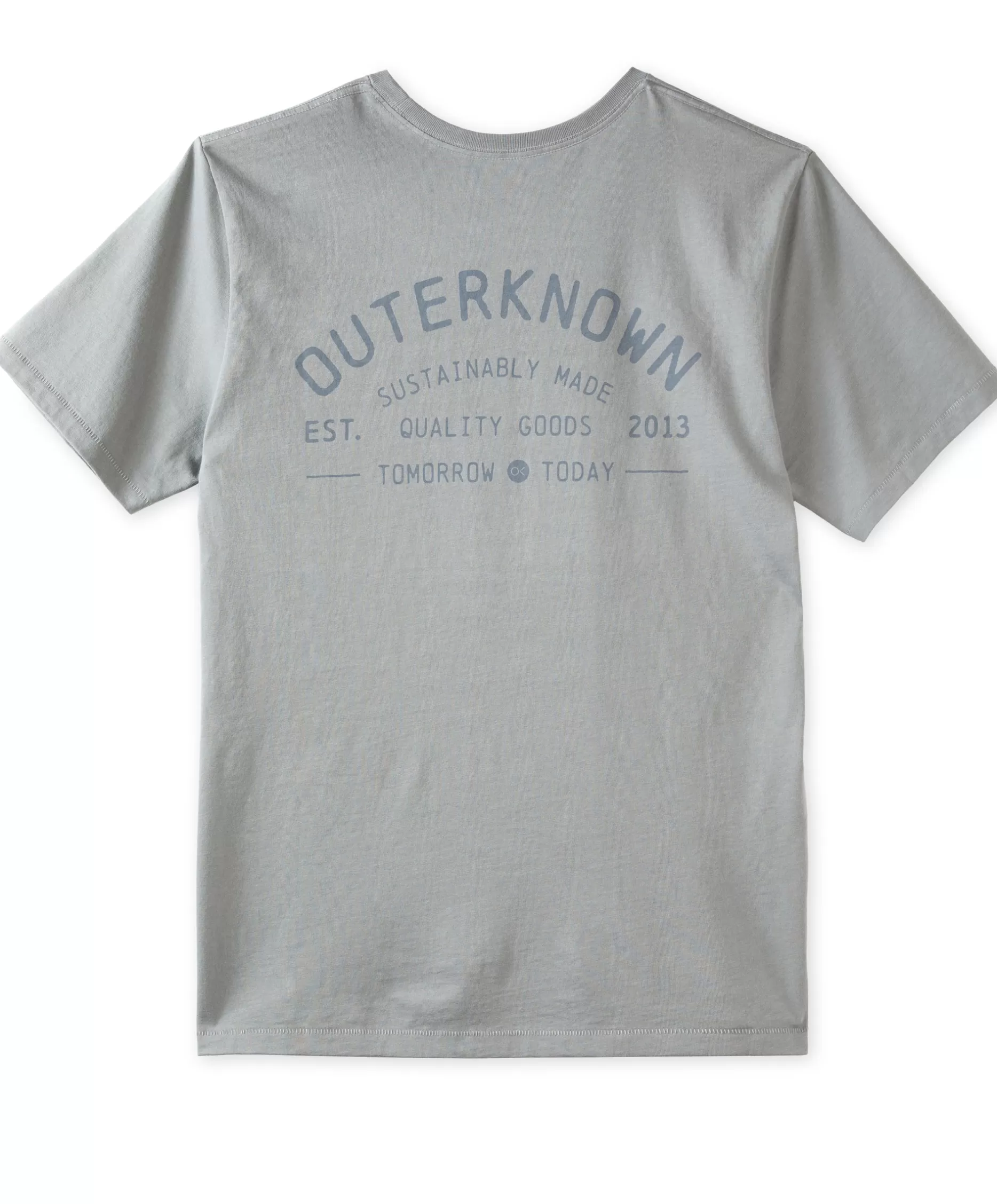 Outerknown Industrial S/S Tee Tarmac Grey Hot