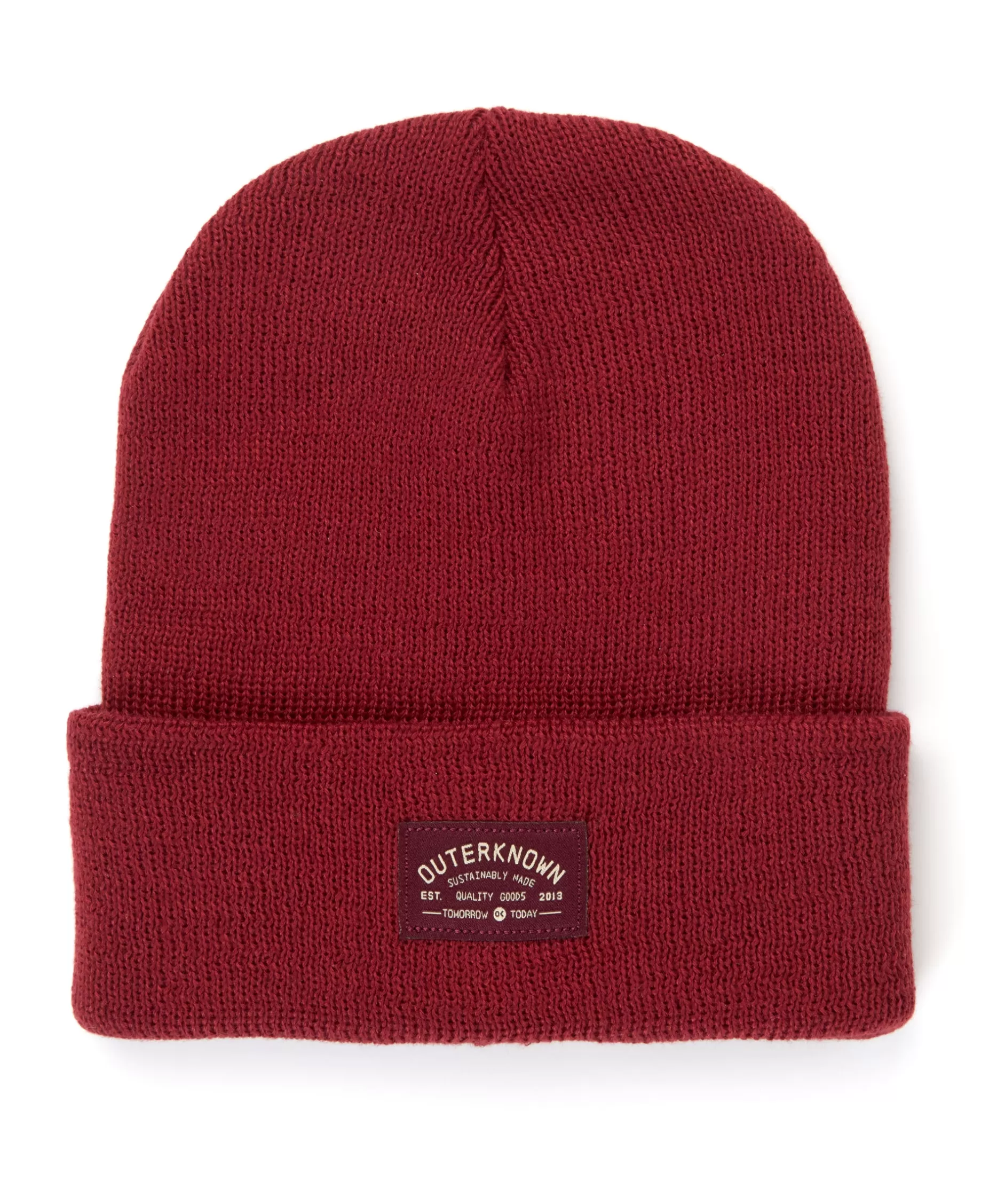 Outerknown Industrial Tall Beanie Wine Cheap