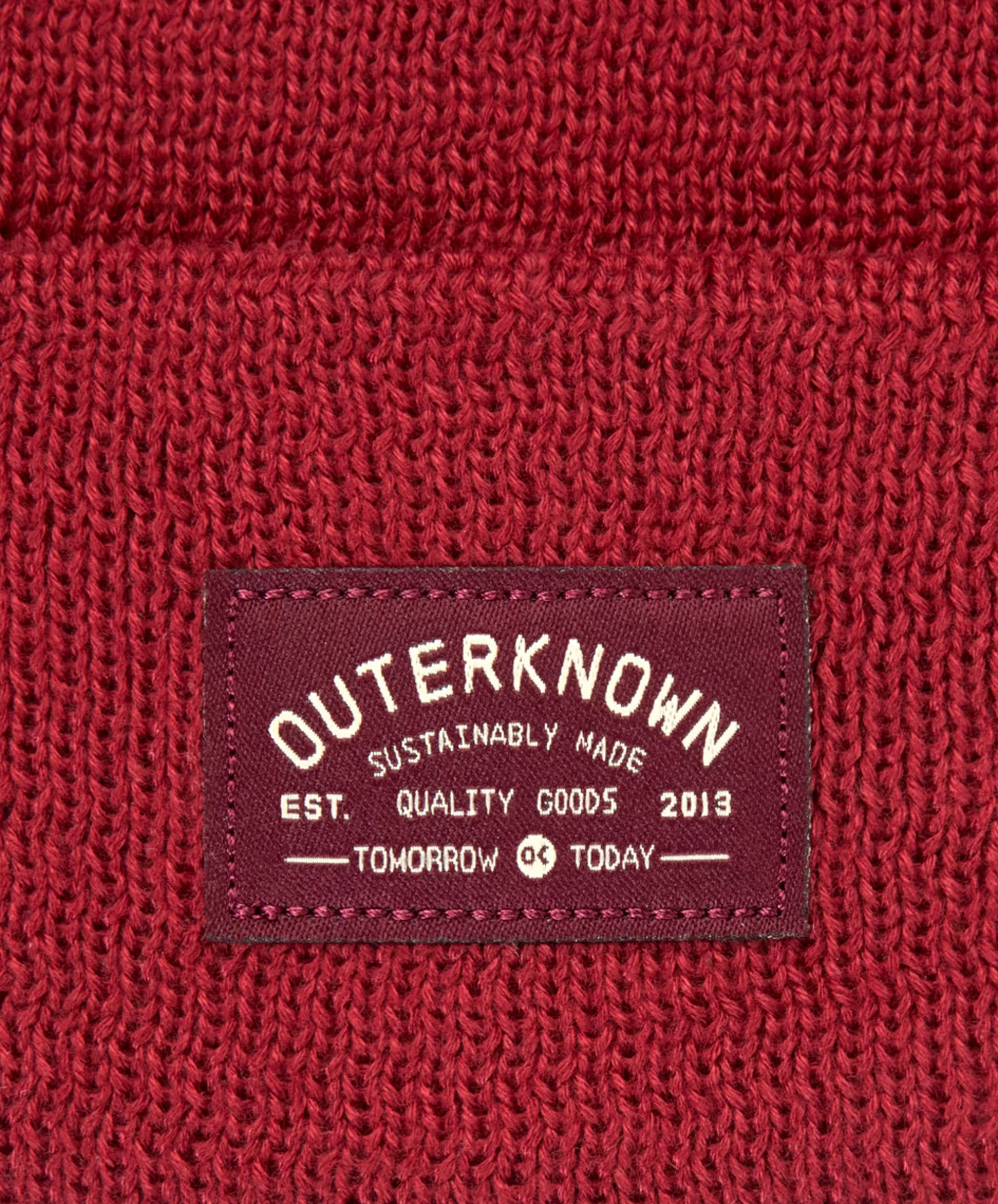 Outerknown Industrial Tall Beanie Wine Cheap