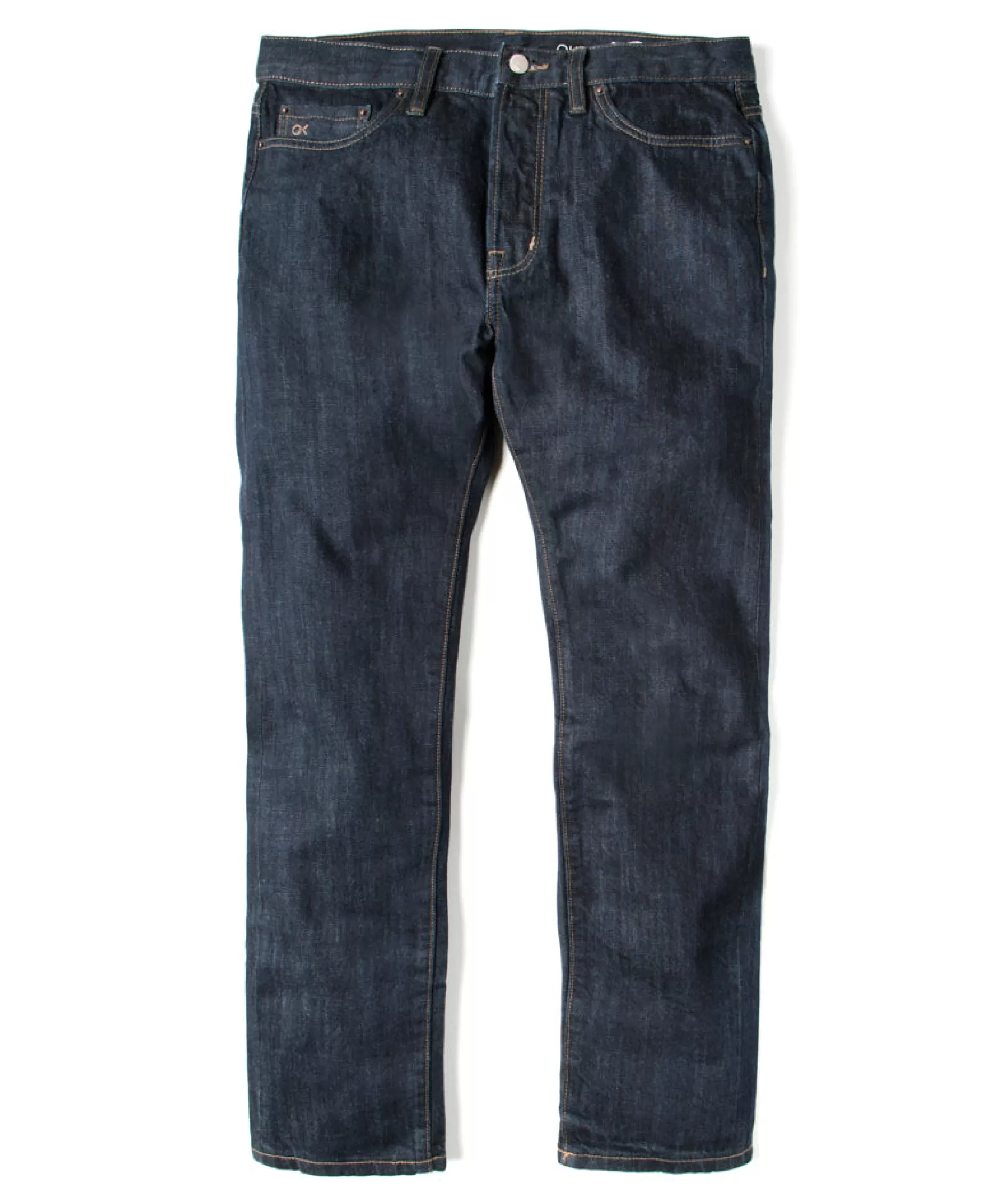 Outerknown Local Straight Fit: Selvedge Indigo Selvedge Hot