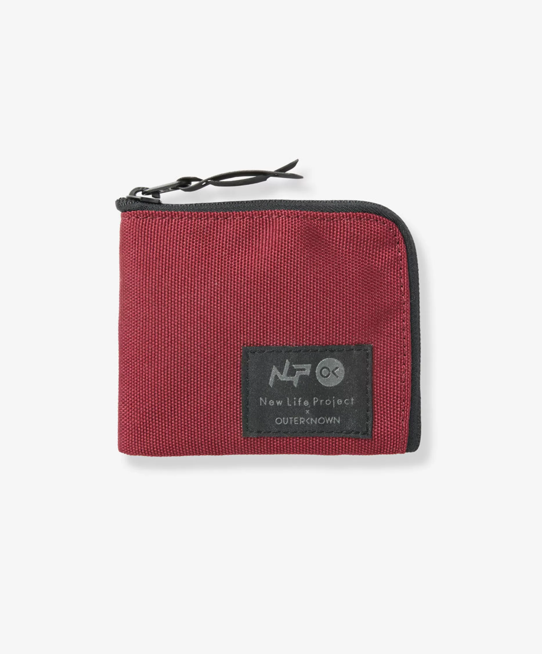 Outerknown New Life Project X Zip Wallet Wine Flash Sale