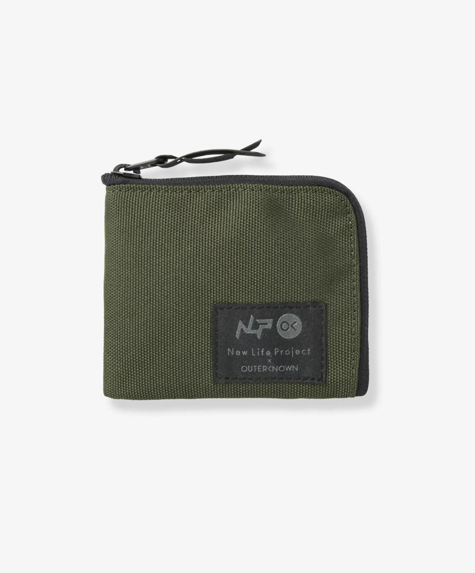 Outerknown New Life Project X Zip Wallet Olive Outlet