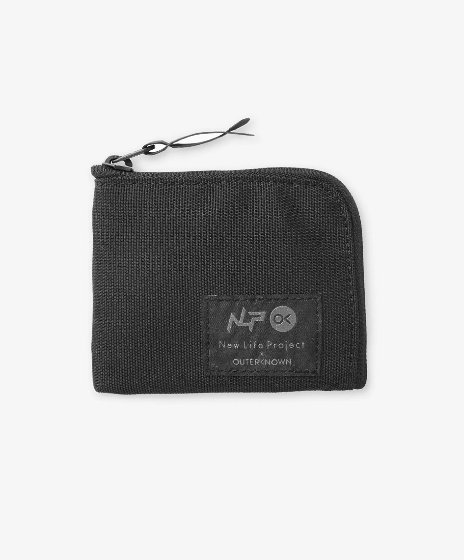 Outerknown New Life Project X Zip Wallet True Black Shop