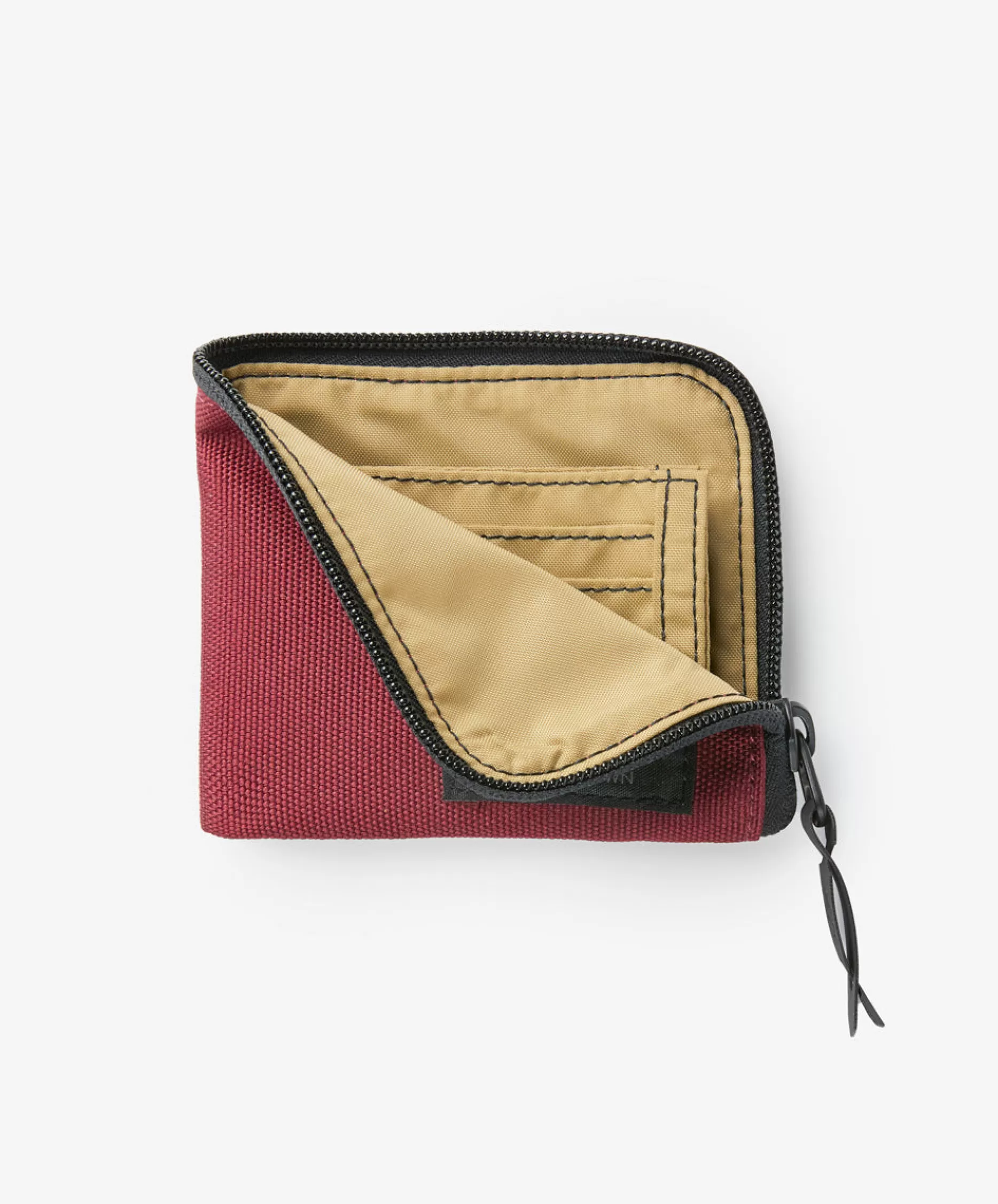 Outerknown New Life Project X Zip Wallet Wine Flash Sale