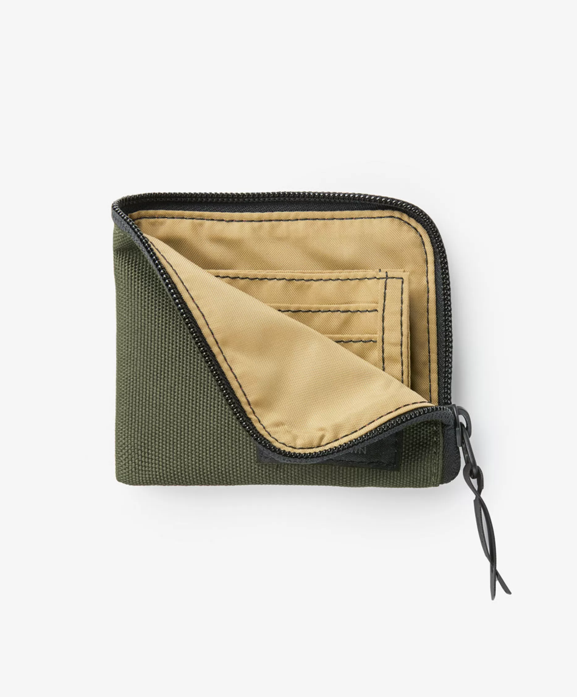 Outerknown New Life Project X Zip Wallet Olive Outlet