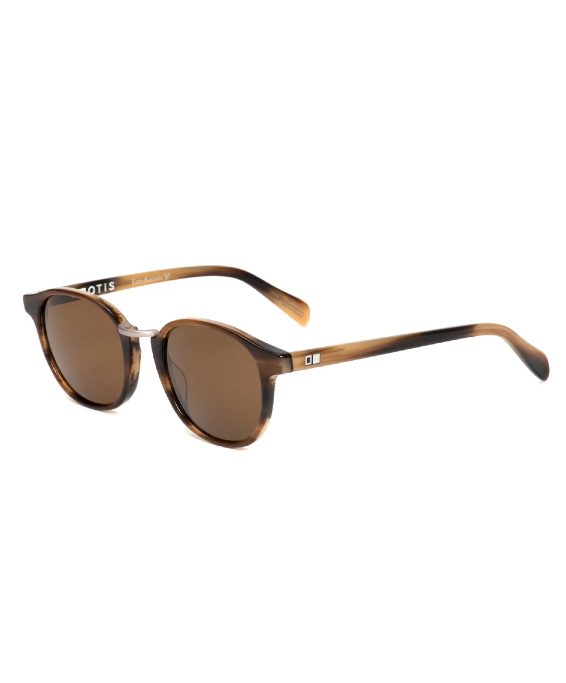 Outerknown Otis Eyewear A Day Late Eco Eco Horn Wood Brown Polar Cheap