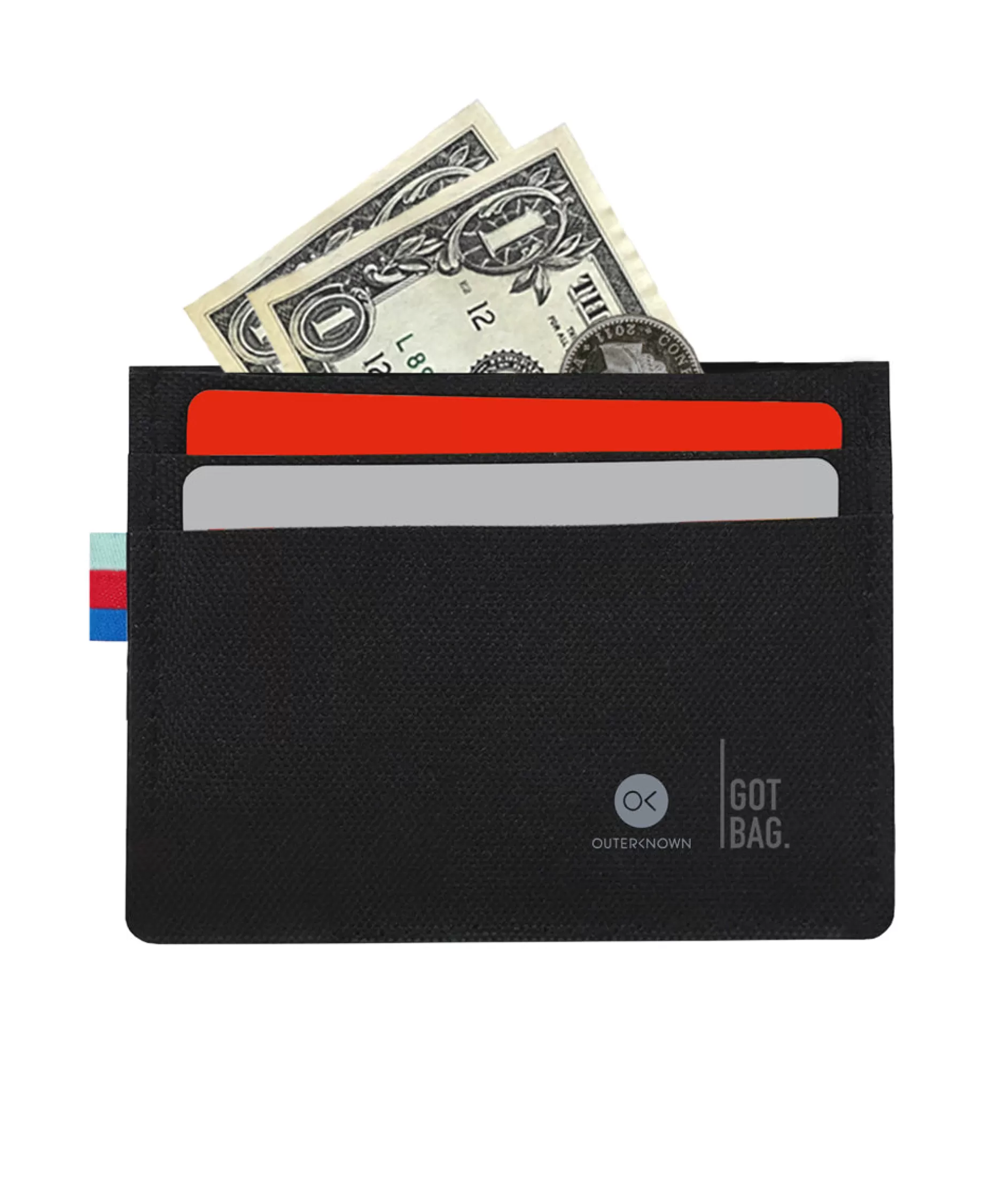 Outerknown & Got Bag Cardholder Black Discount