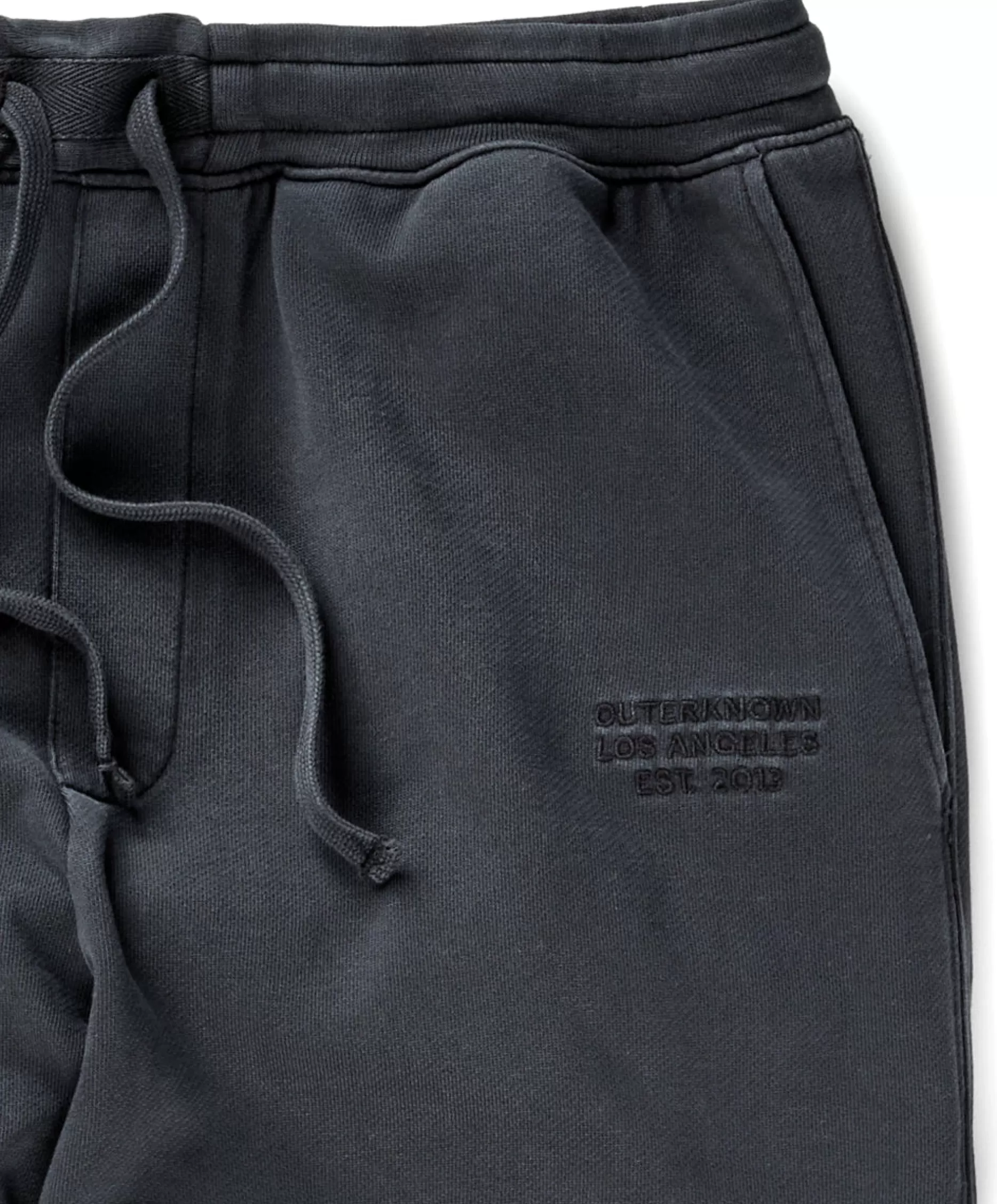 Outerknown Established Sweatpant Pitch Black Clearance