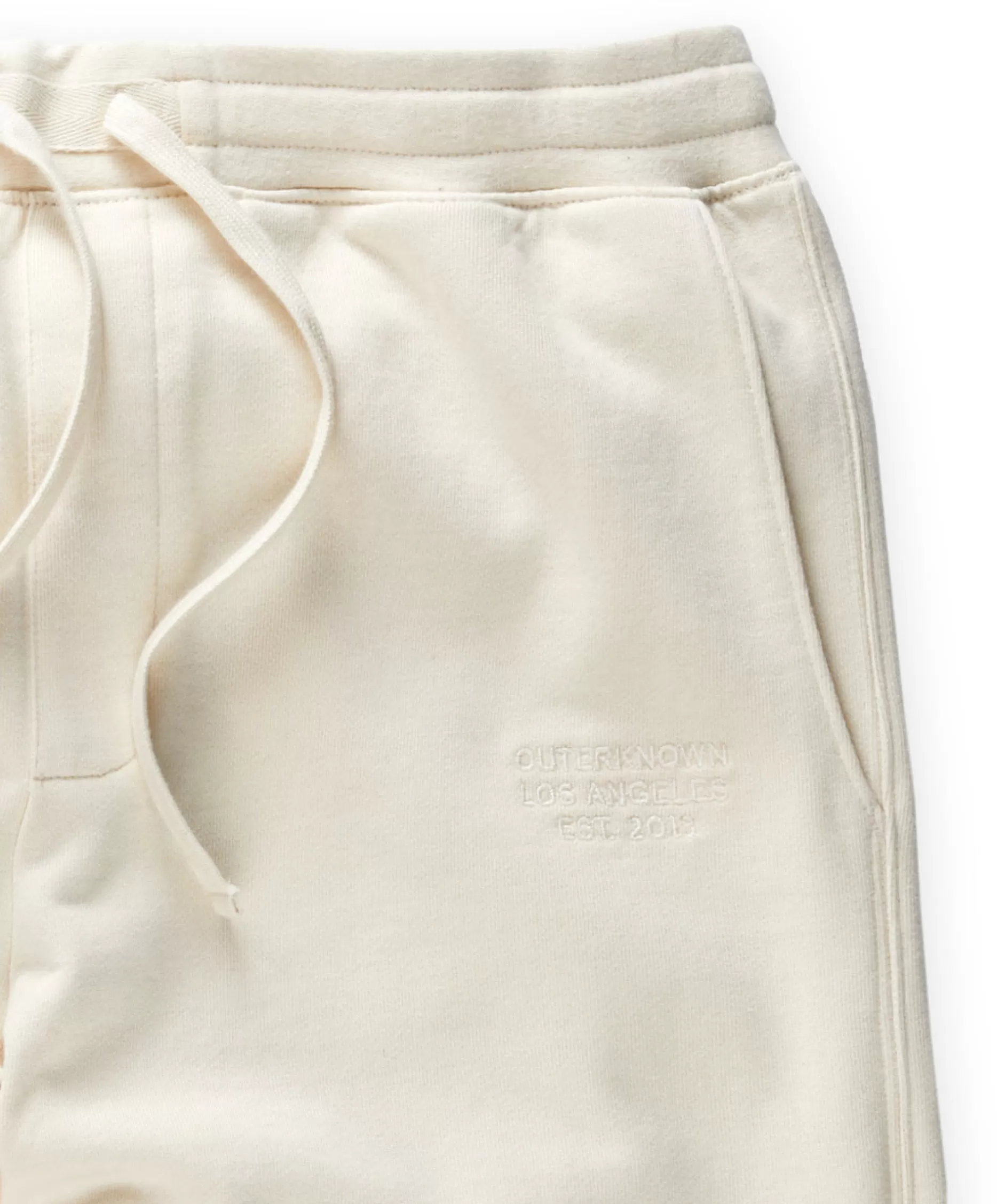 Outerknown Established Sweatpant Natural Outlet