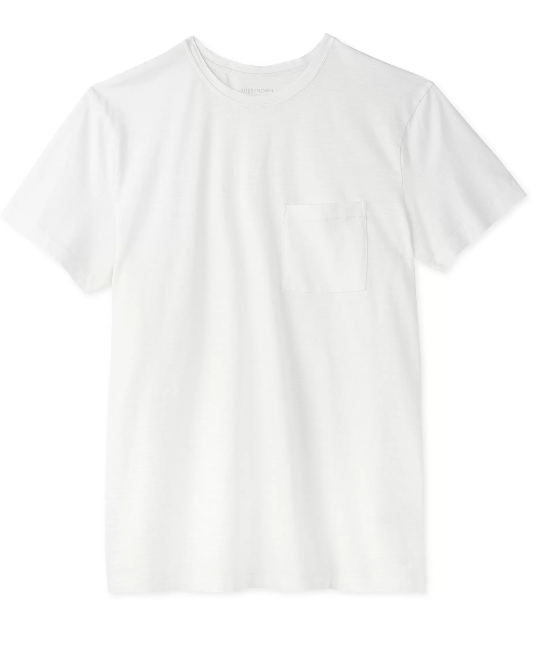 Outerknown Saltwater Slub Pocket Tee Bright White Cheap