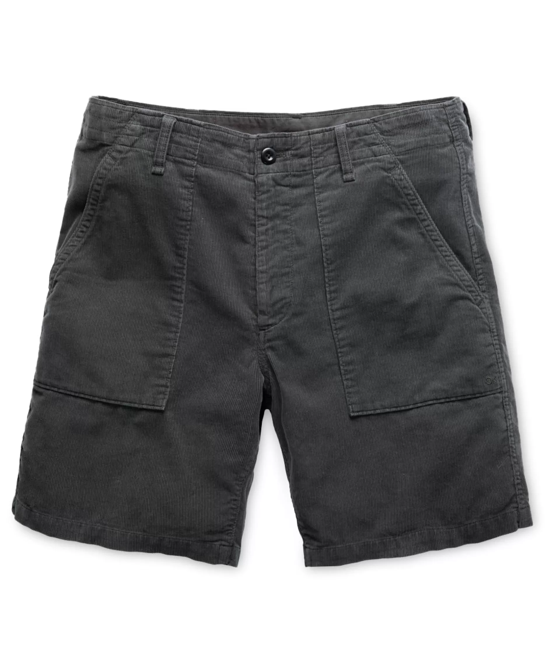 Outerknown Seventyseven Cord Utility Shorts Faded Black Discount