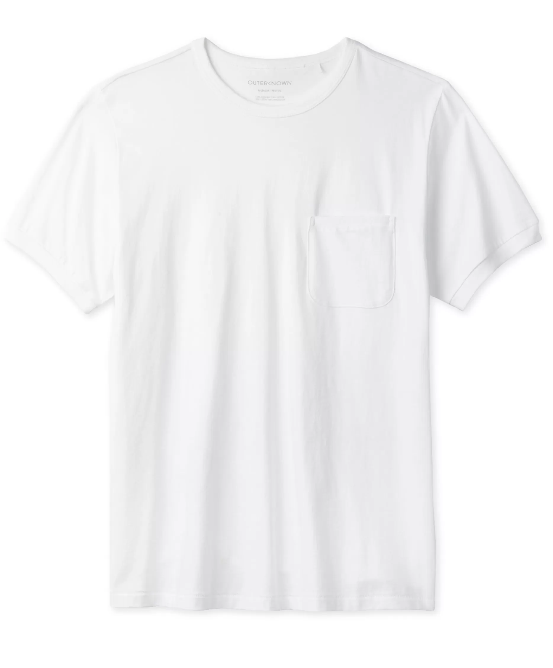 Outerknown Sojourn Pocket Tee Bright White Online