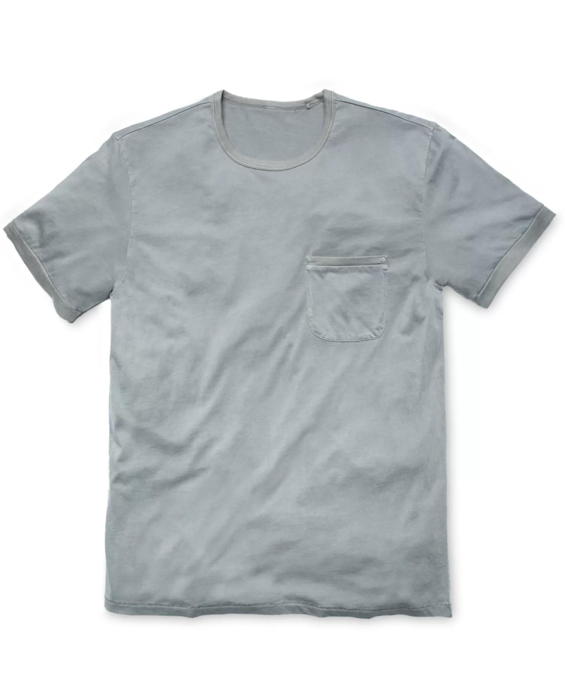 Outerknown Sojourn Pocket Tee Tarmac Grey New