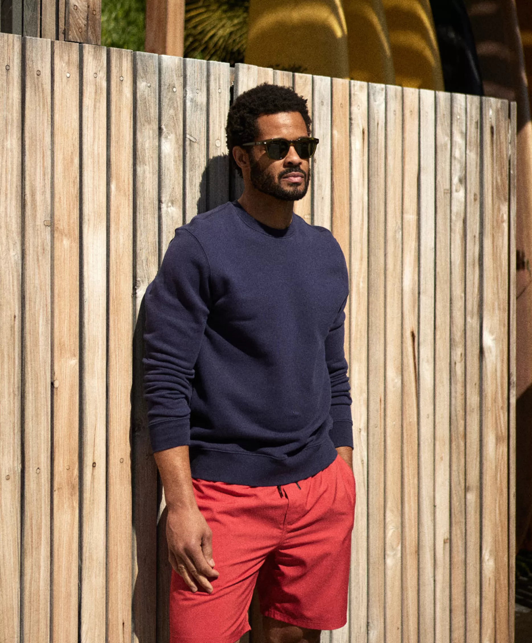 Outerknown Sunday Sweatshirt Dark Navy Discount