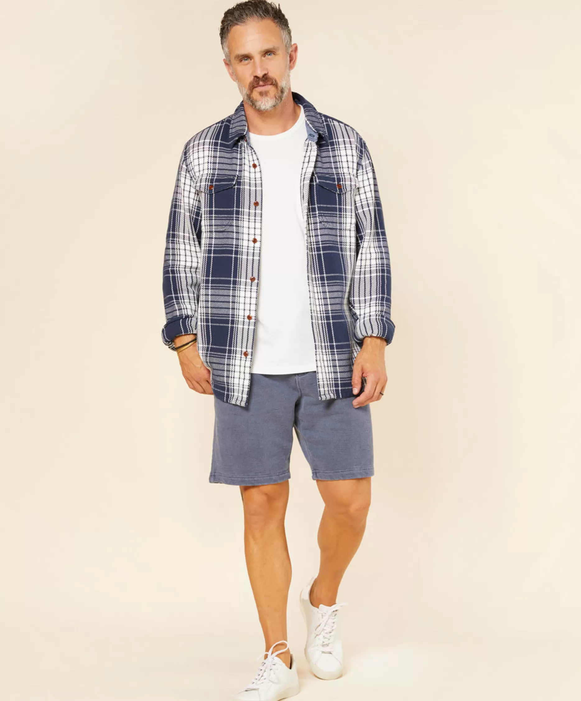 Outerknown Sur Sweatshorts Admiral Blue Online