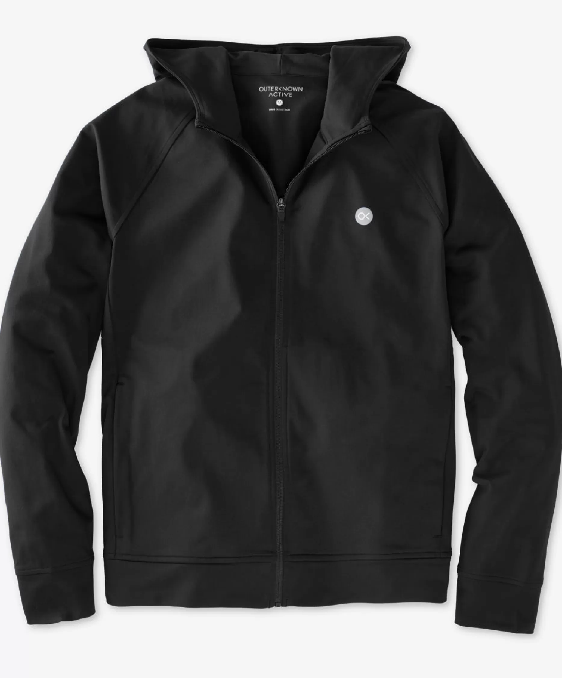 Outerknown Warm-Up Knit Hoodie Pitch Black Cheap