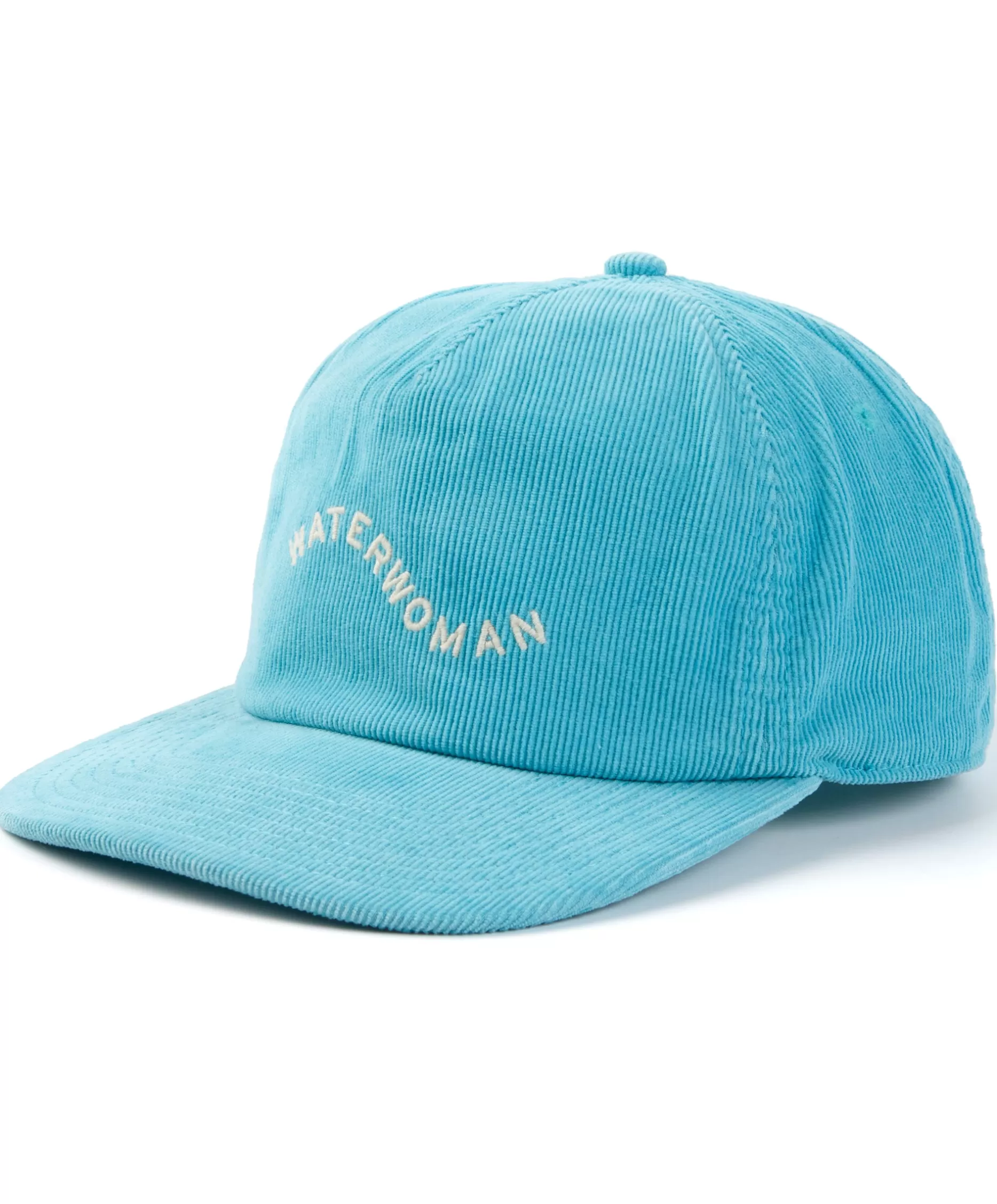 Outerknown Waterwoman Cord 5-Panel Hat Aqua New